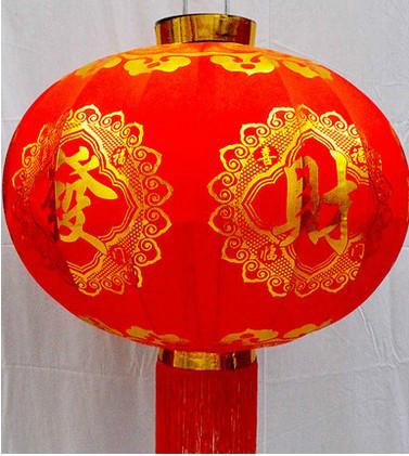 批發(fā)彈力布恭喜發(fā)財燈籠圖片