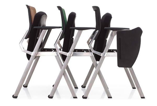 辦公家具培訓(xùn)椅網(wǎng)布培訓(xùn)椅MTC-001 網(wǎng)布折疊多功能培訓(xùn)椅