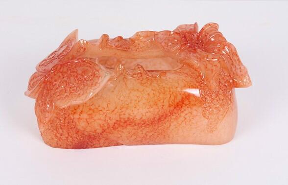 供應(yīng)玉蘭花花瓶仿玉工藝品創(chuàng)意花瓶家居擺件辦公室擺件