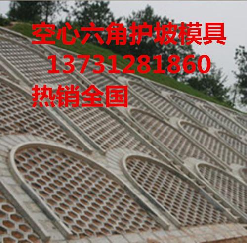 高速公路空心六角护坡模具图片