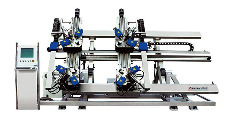 供應(yīng)鋁窗液壓同步組角機凱岳鋁門窗設(shè)備組角機價格