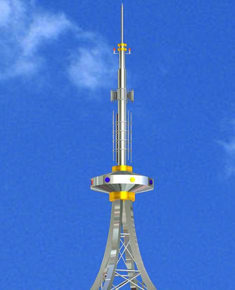 供應(yīng)樓頂工藝塔