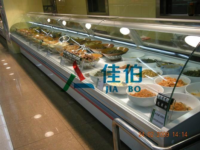 供应超市熟食柜，熟食冷藏展示柜图片