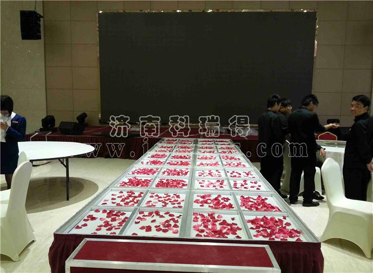 供應鋁合金玻璃舞臺磨砂玻璃舞臺