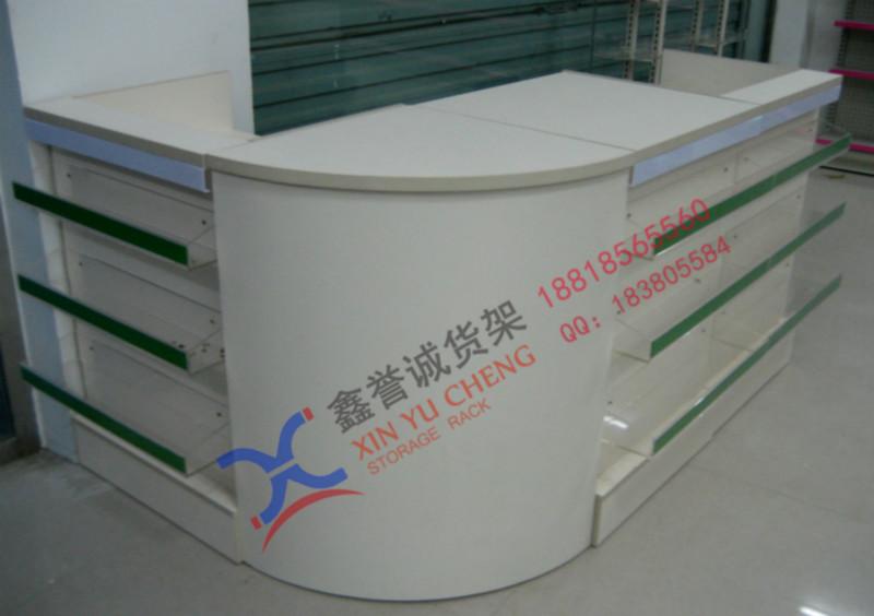 供應(yīng)藥店收銀臺(tái)，木質(zhì)收銀臺(tái)