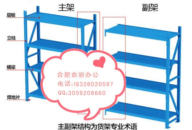 供应全新钢制货架多层隔板中重型货架合肥批发价出售图片