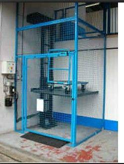 導(dǎo)軌式貨梯升降裝卸平臺圖片