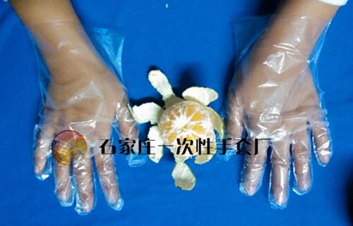 供應(yīng)A型號(hào)大中小號(hào)塑料薄膜一次性手套專業(yè)生產(chǎn)商
