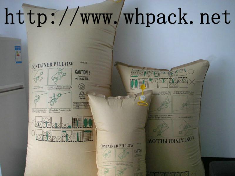 供應(yīng)湖北武漢集裝箱充氣袋牛皮紙袋