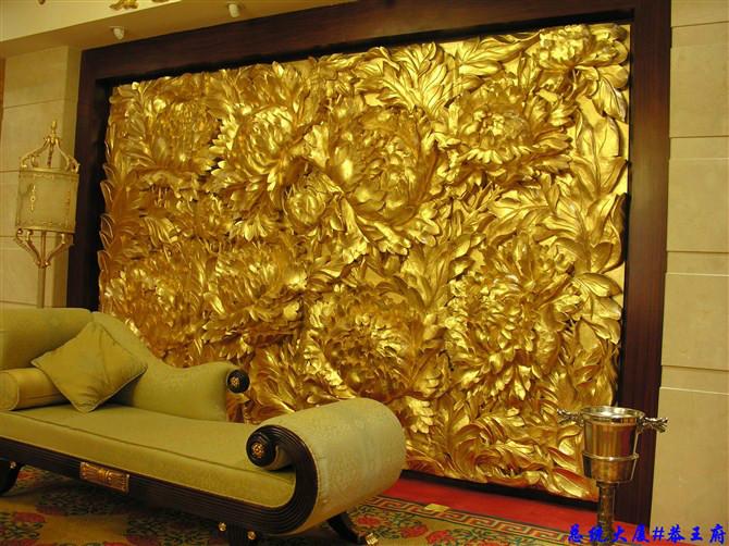 供應(yīng)酒店貼金施工，酒店貼金施工公司，南京酒店貼金施工工程