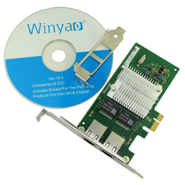 供應(yīng)WY580T PCIe X1雙口千兆網(wǎng)卡 intel82580臺(tái)