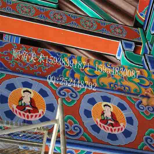 供應(yīng)佛像壁畫佛像畫道教壁畫