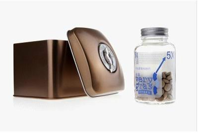 含著吃的蟲草片外包裝玻璃瓶哪里做