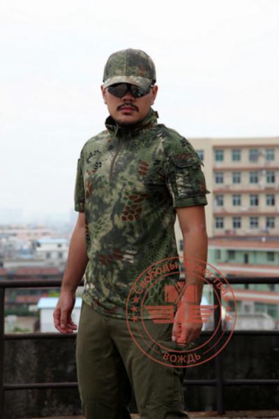 供應(yīng)酋長(zhǎng)蟒紋迷彩短袖T恤、作戰(zhàn)T恤、迷彩T恤、