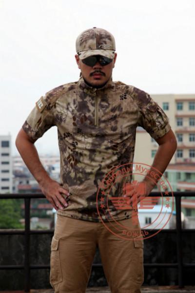 供應(yīng)酋長(zhǎng)蟒紋迷彩短袖T恤、作戰(zhàn)T恤、迷彩T恤、