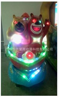 供應(yīng)熊出沒(méi)兒童投幣搖擺機(jī) 熊出海 光頭強(qiáng)搖搖車