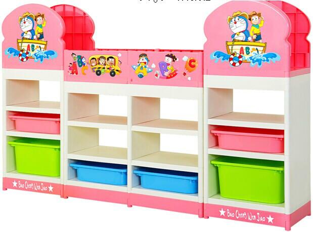 河北石家莊幼兒園塑料組合玩具柜圖片
