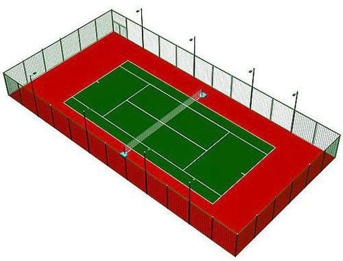庆阳丙烯酸网球场丙烯酸网球场施工网球场施工亚强体育图片