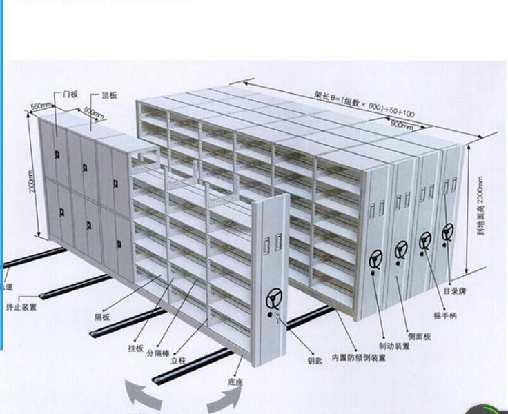 供应密集架文件柜更衣柜书架档案柜图片