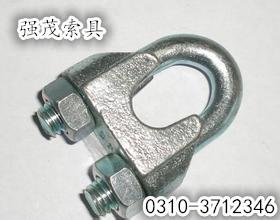 供應(yīng)打樁機鋼絲繩夾廠家+價格表-強茂索具