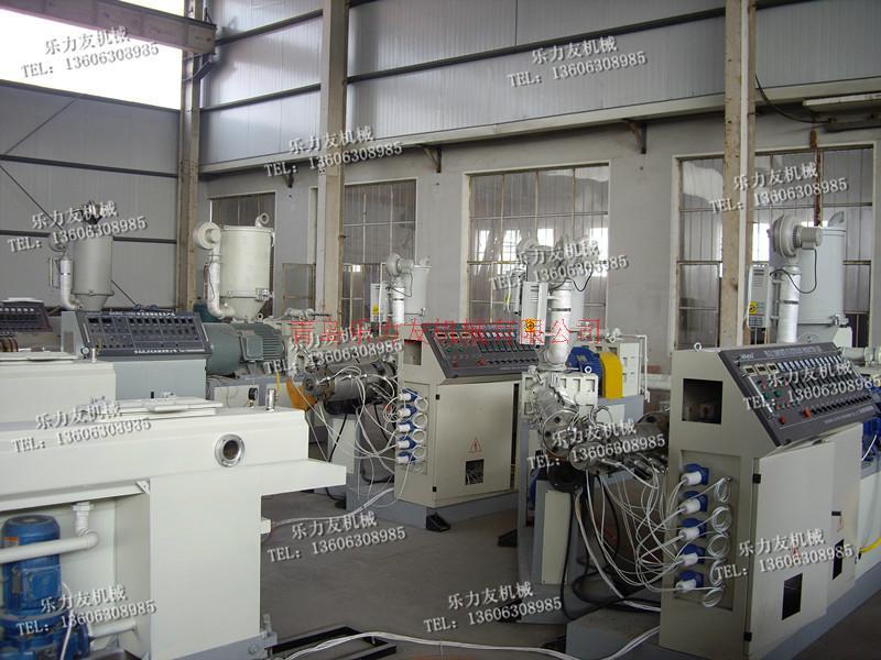 供應(yīng)PB管設(shè)備擠出生產(chǎn)線哪家更專業(yè)，樂力友pb管材擠出機銷售廠家