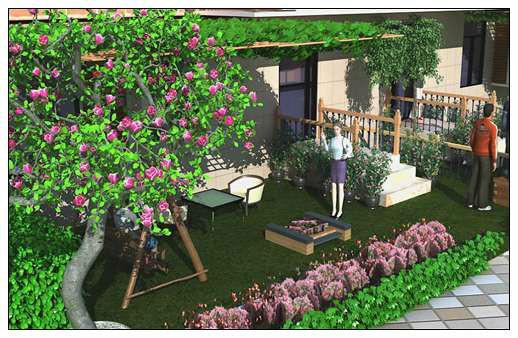 供應(yīng)三維動(dòng)畫制作帝豪花園