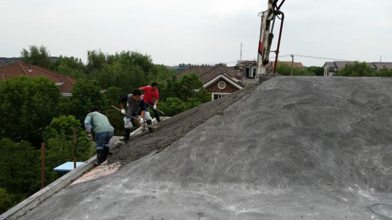 供应上海屋面泡沫混凝土施工、混泥土屋面保温技术图片