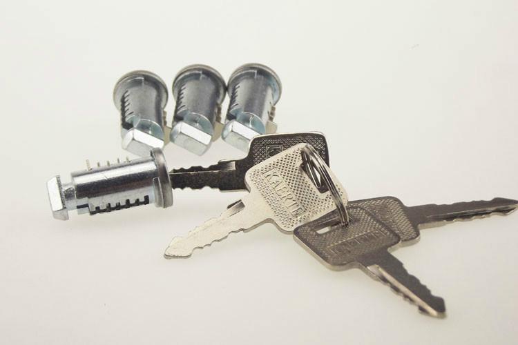 行李架鎖芯方頭圓孔行李架加重鎖芯圖片