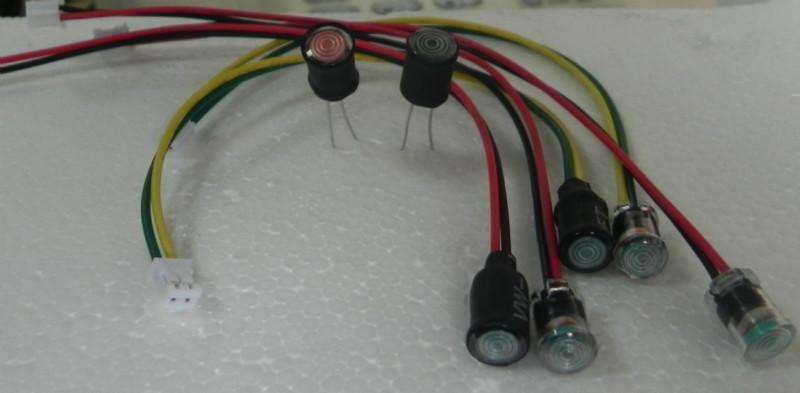 供應(yīng)光敏電阻+防水罩+濾光片+間隔柱