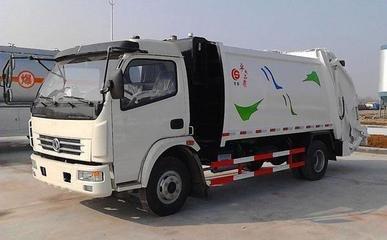 壓縮垃圾車展示平臺(tái)圖片