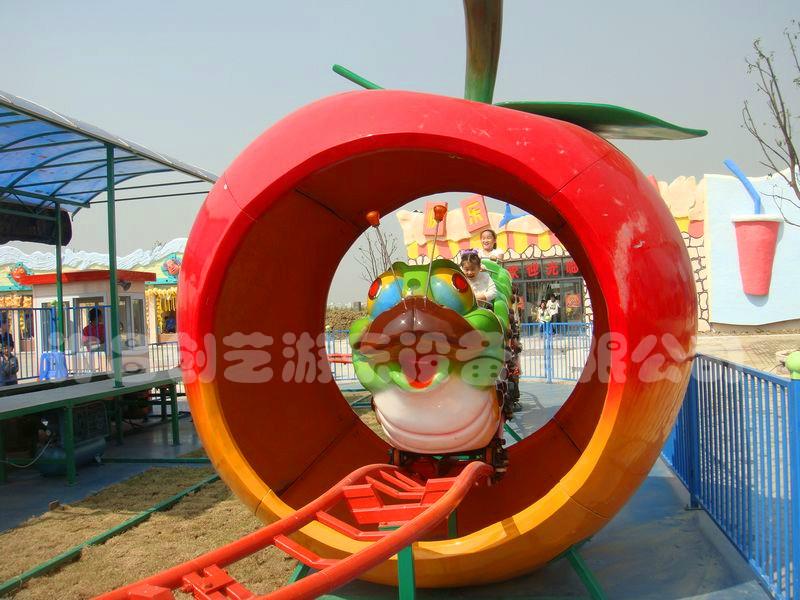 供應創(chuàng)藝游樂果蟲滑車軌道類游樂設備