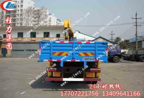 供應(yīng)東風(fēng)小三軸隨車起重運輸車 價格 隨車吊廠家