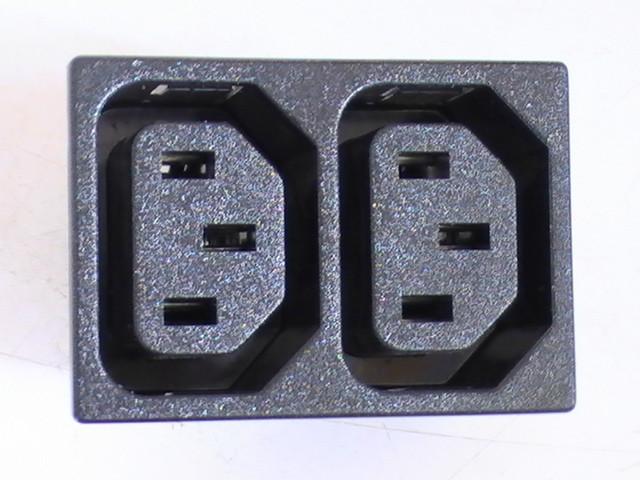 供應二聯電源母座