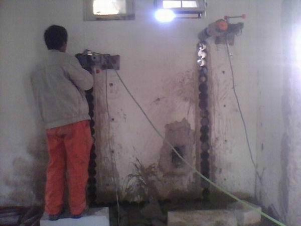 水鉆切割墻體水鉆開門圖片