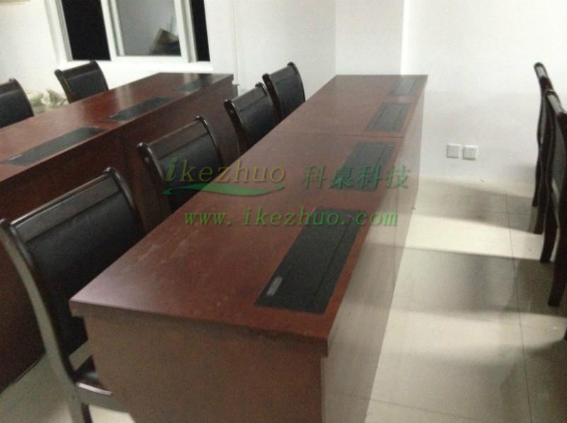 供應(yīng)機房升降電腦桌 液晶屏電腦升降桌 會議單人電腦桌