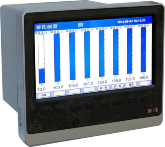 虹润NHR彩色流量无纸记录仪图片