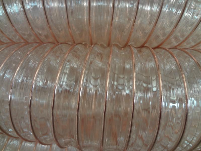 供應(yīng)透明通風(fēng)除塵*PU鋼絲軟管   軟管