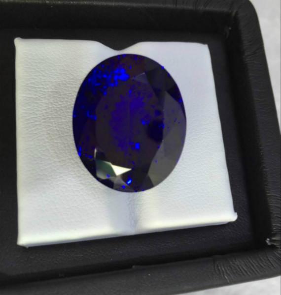 供應(yīng)用于收藏的40點(diǎn)7克拉*藍(lán)坦桑石坦桑石批發(fā)