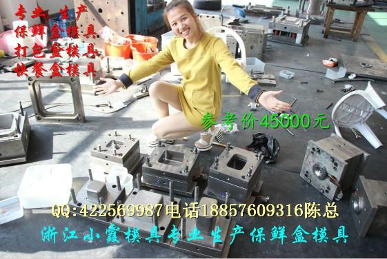 供應(yīng) 黃巖模具1200ml打包碗模具