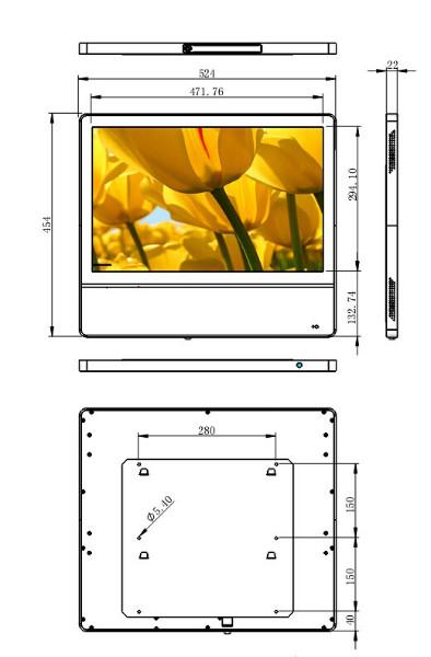 供應22寸分眾款式壁掛*