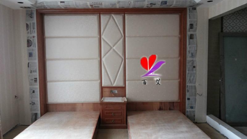 供應(yīng)鐘山軟包床頭背景電視背景酒店賓館床頭