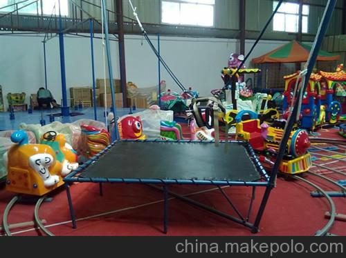 供應(yīng)兒童蹦極床，LYI-B7鋼架小蹦極