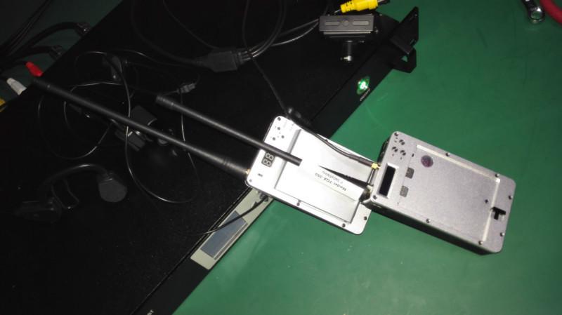 COFDM無線圖像發(fā)射機接口圖片