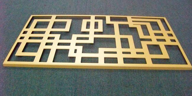 供應(yīng)勾搭板 鋁方管 條形扣扣板吊頂 拉彎鋁方通