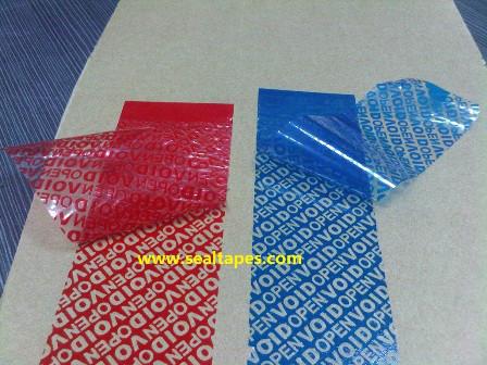 金冠VOID防偽標(biāo)簽材料圖片