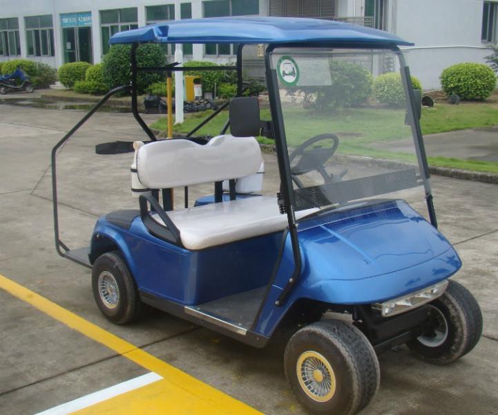 2座高爾夫球車  公園觀光車