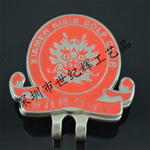 供應(yīng)出口金屬磁性帽夾 烤漆帽夾