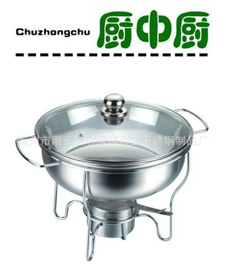 酒店高檔全鋼方型自助餐爐快餐爐圖片