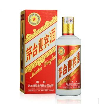 53贵州茅台迎宾酒750ml酱香型图片