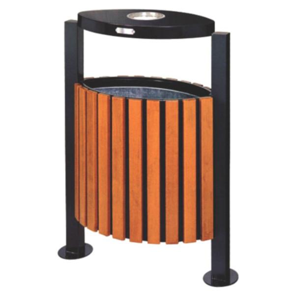 供應(yīng)紹興鋼木垃圾桶、紹興戶(hù)外垃圾桶批發(fā)
